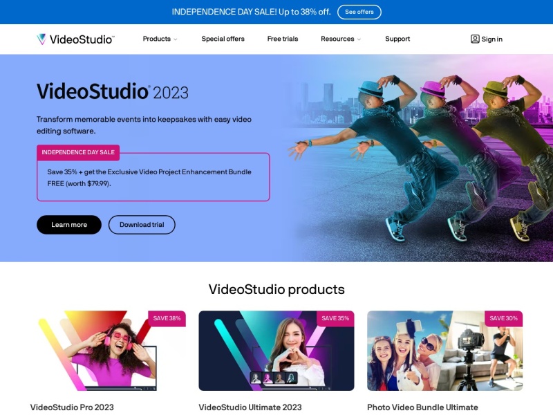 Corel VideoStudio 截图