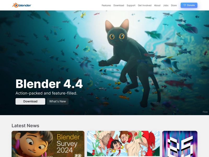 Blender VFX 截图