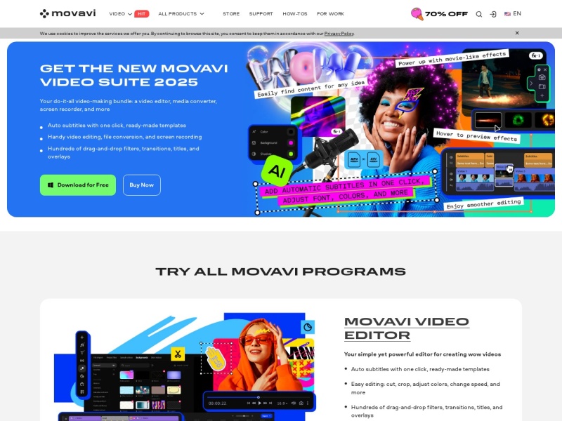 Movavi Video Editor 截图