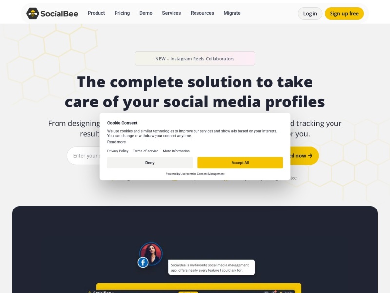 SocialBee 截图