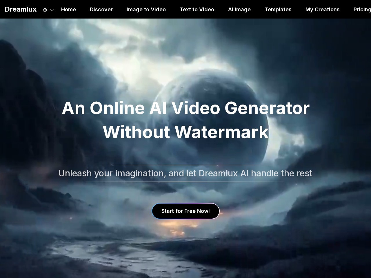 Dreamlux - AI Video Generator (Online, Free, No Watermark)