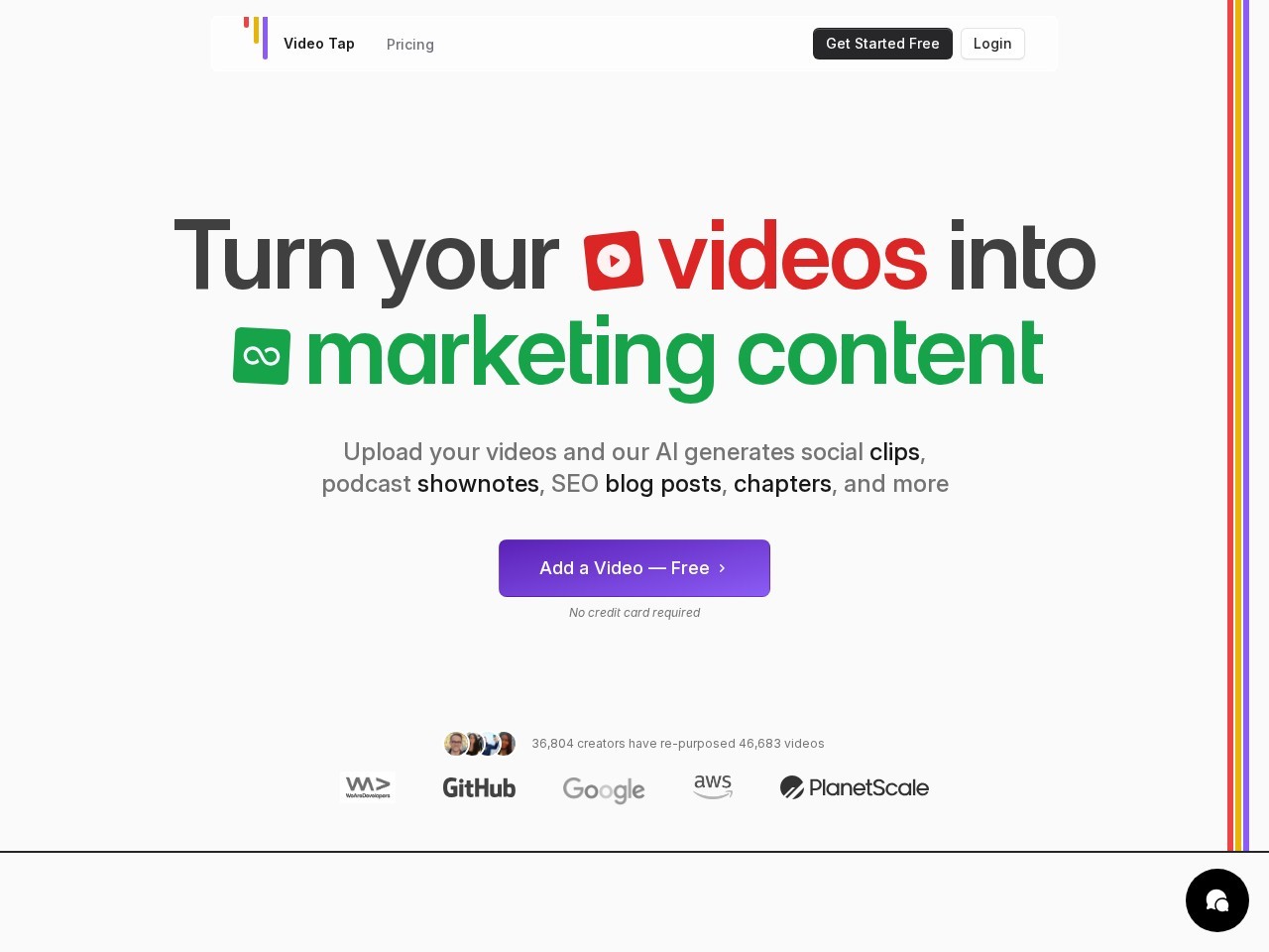Video Tap