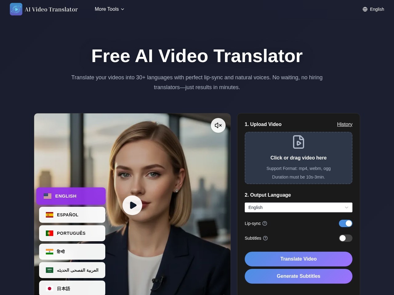 AI Video Translator