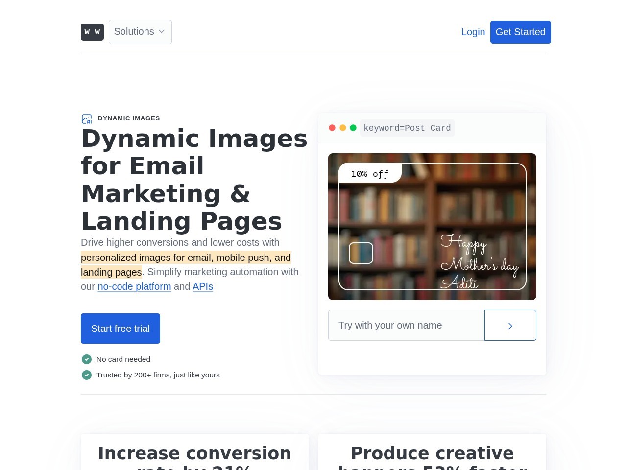 Wafrow Dynamic Images