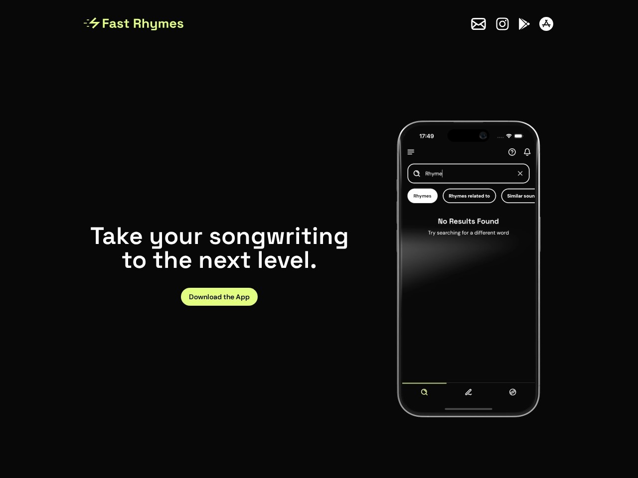 Fast Rhymes