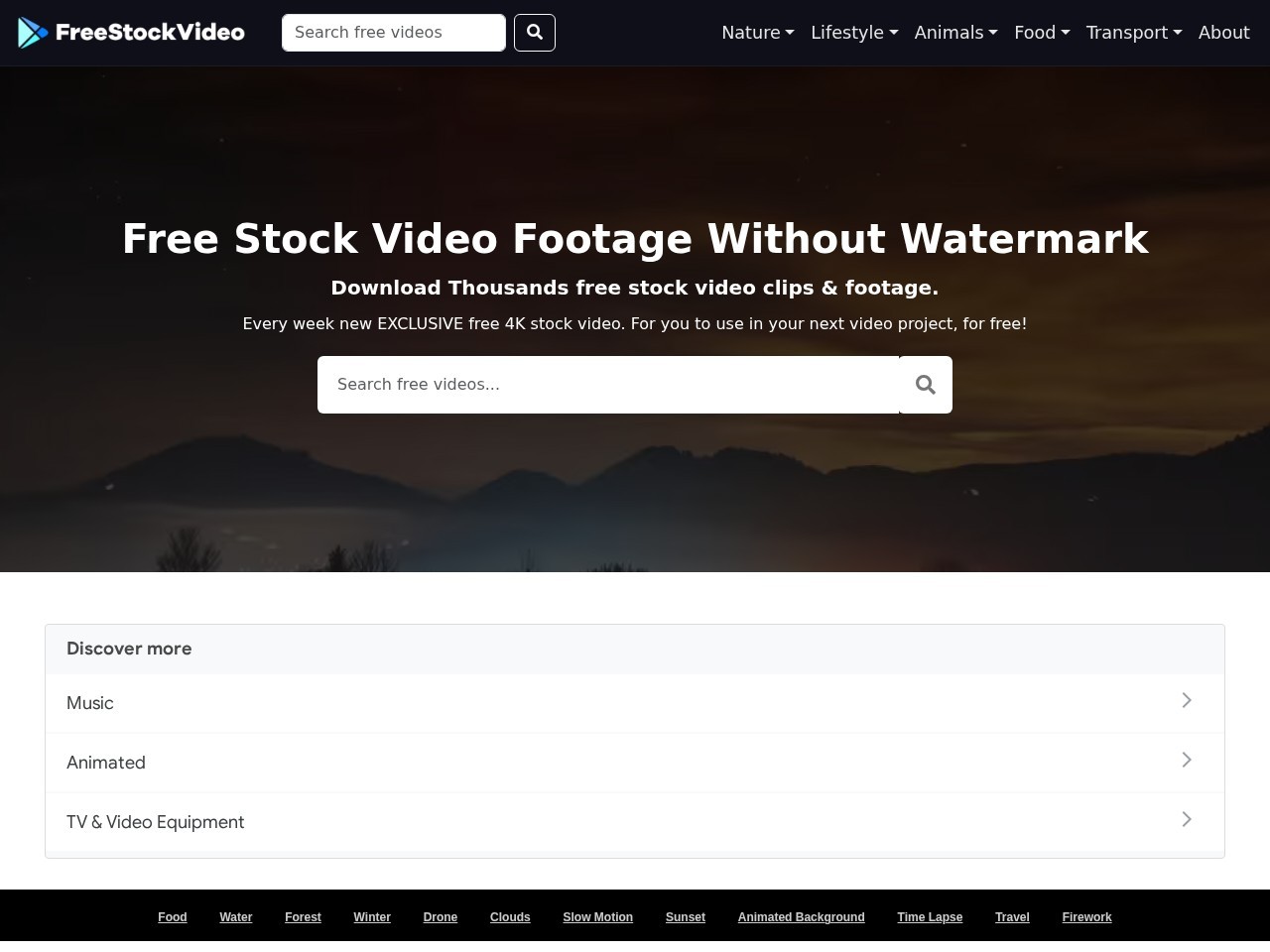 Free Stock Video