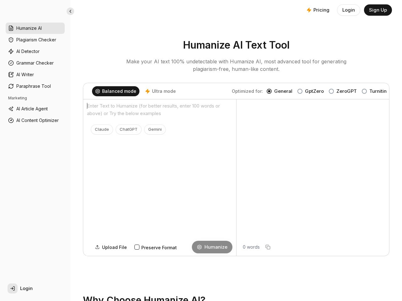 Humanize AI