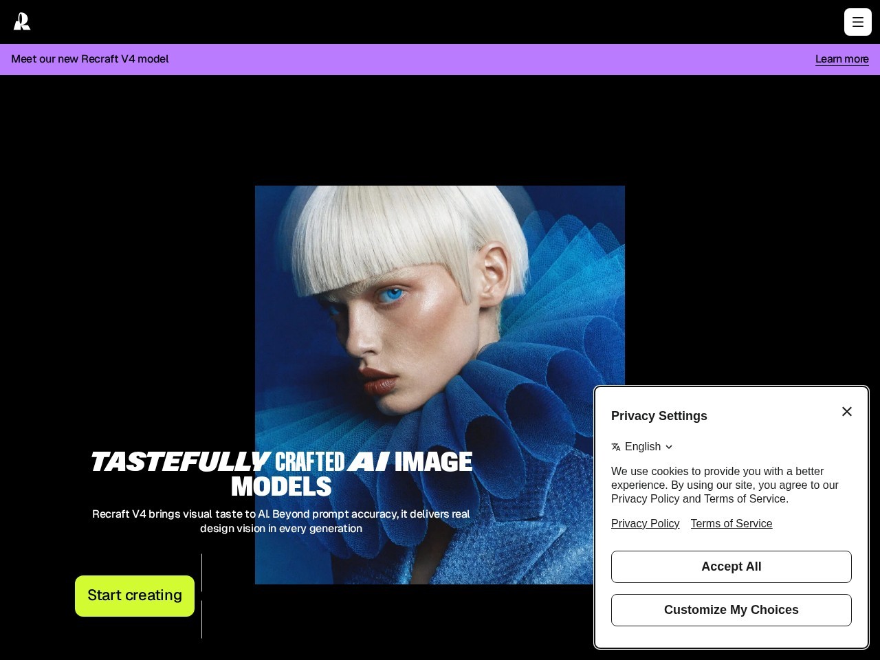 Recraft | AI for designers, creatives, sellers, and teams