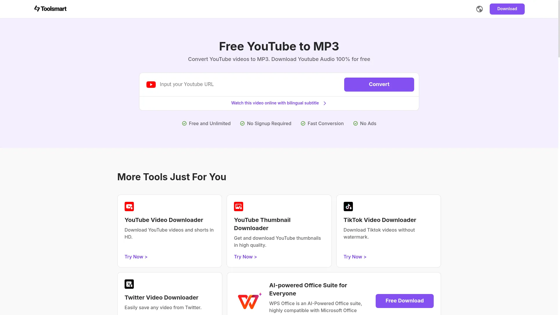 Free YouTube to MP3 Converter