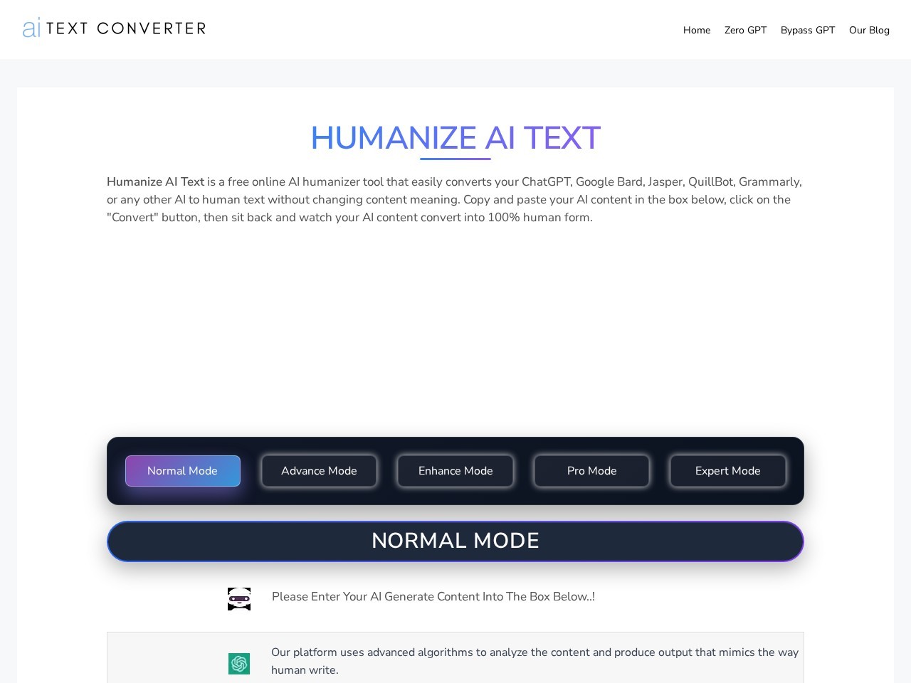 Humanize AI Text