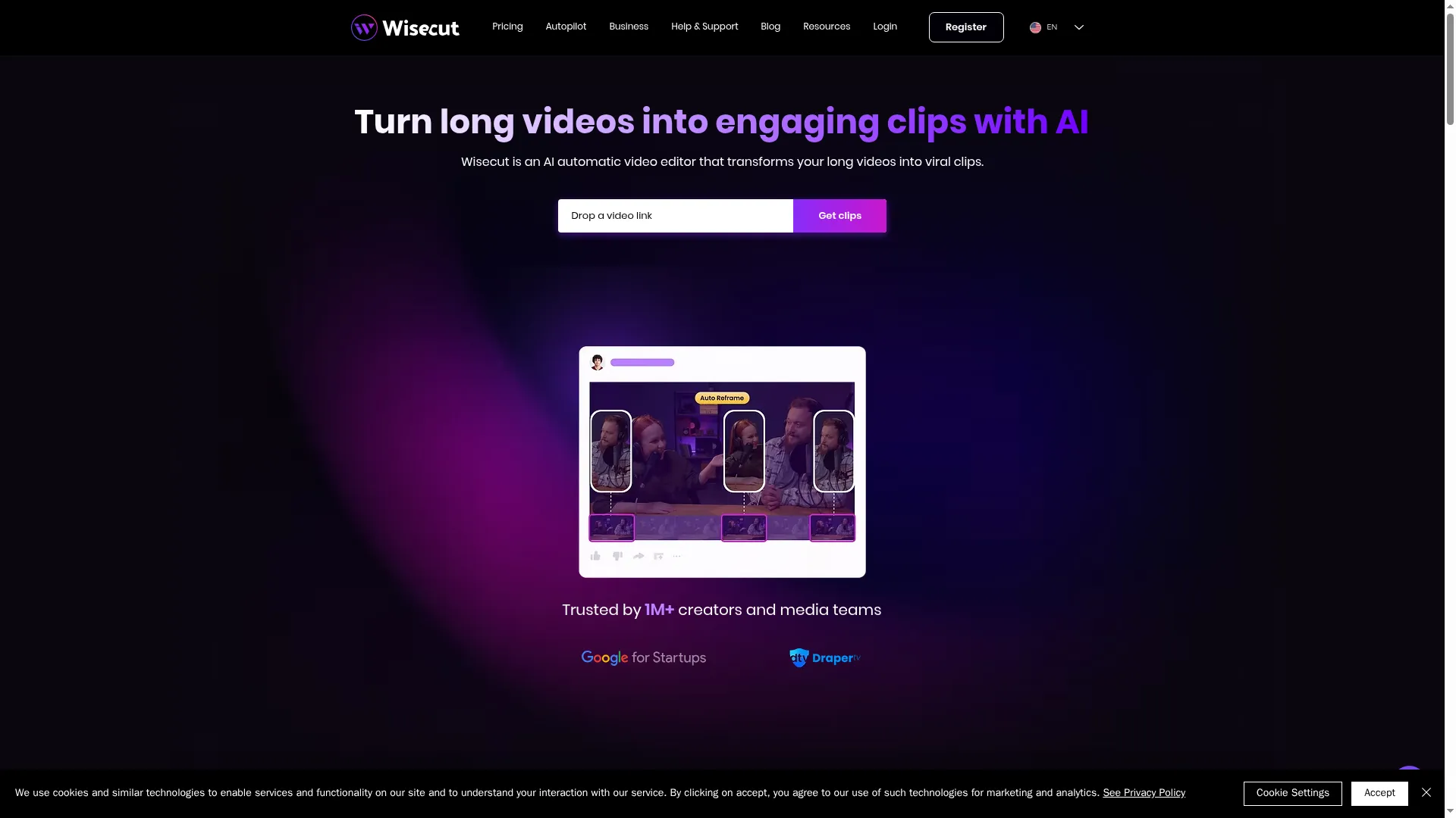 Wisecut | AI Video Editor