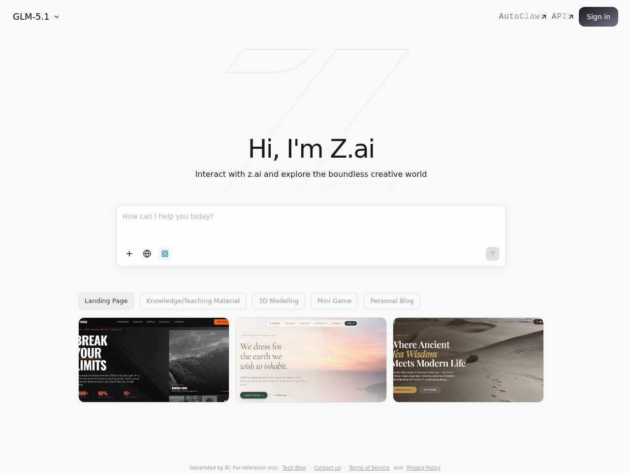 Z.ai
