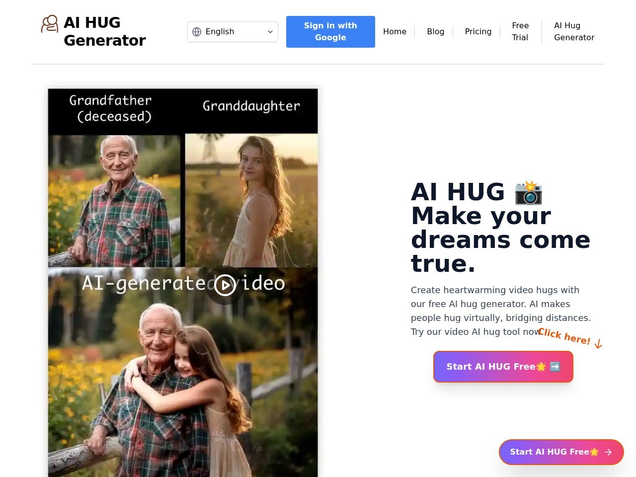 AI Hug Generator